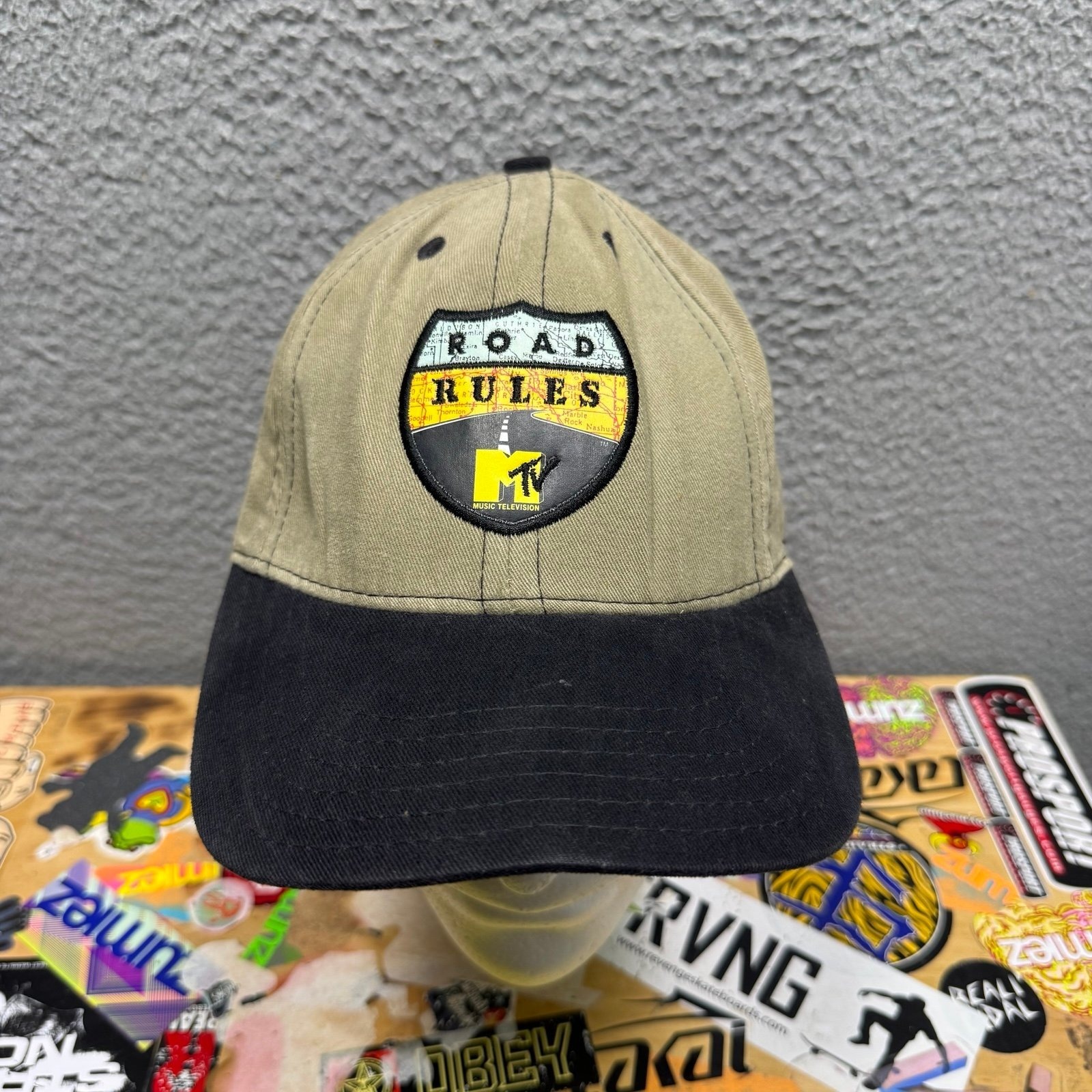 Vintage 90s Mtv Road Rules Promotional Hat